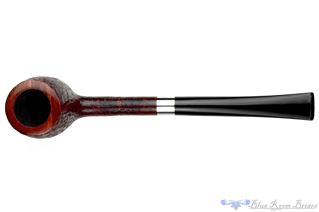 Blue Room Briars is proud to present this Bing by Nuttens B1 Sandblast Billiard with Nickel
