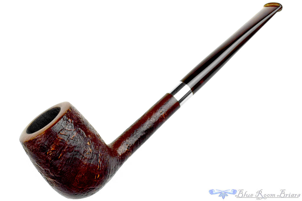 Blue Room Briars is proud to present this Bing by Nuttens B1 Sandblast Billiard with Nickel