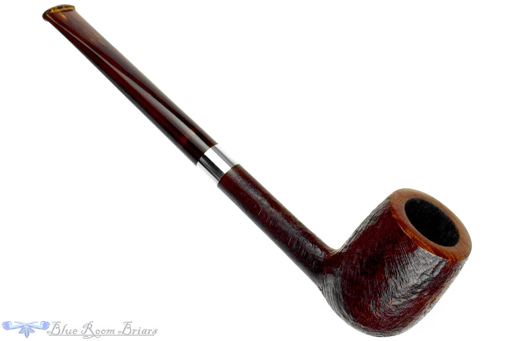 Blue Room Briars is proud to present this Bing by Nuttens B1 Sandblast Billiard with Nickel