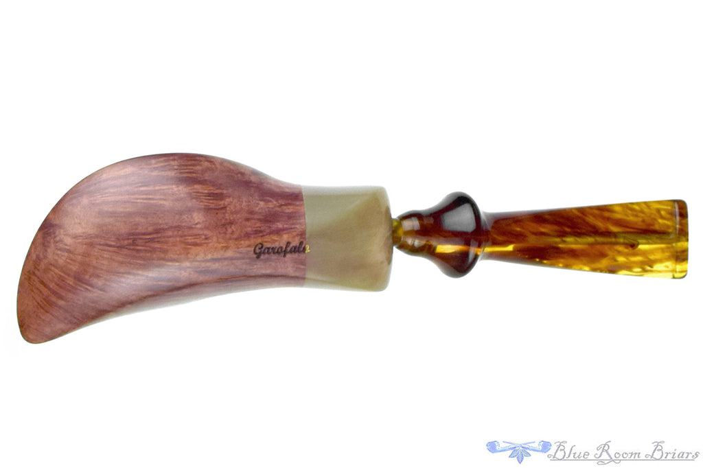 Blue Room Briars is proud to present this Richard Garofalo Pipe Volcano Freehand with Horn Ferrule