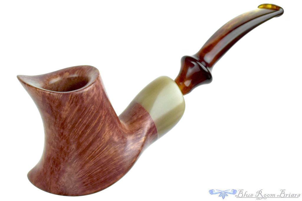Blue Room Briars is proud to present this Richard Garofalo Pipe Volcano Freehand with Horn Ferrule