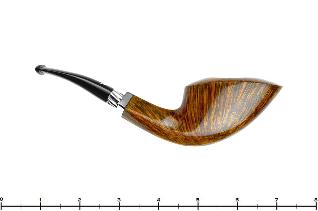 Blue Room Briars is proud to present this Fiamma di Re Flammata Crown Bent Fan Dublin with Diamond Shank and Silver