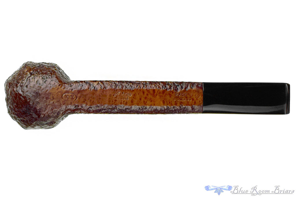 Blue Room Briars is proud to present this Ashton Brindle (1999 Make) XXX Sandblast Paneled Canadian Estate Pipe