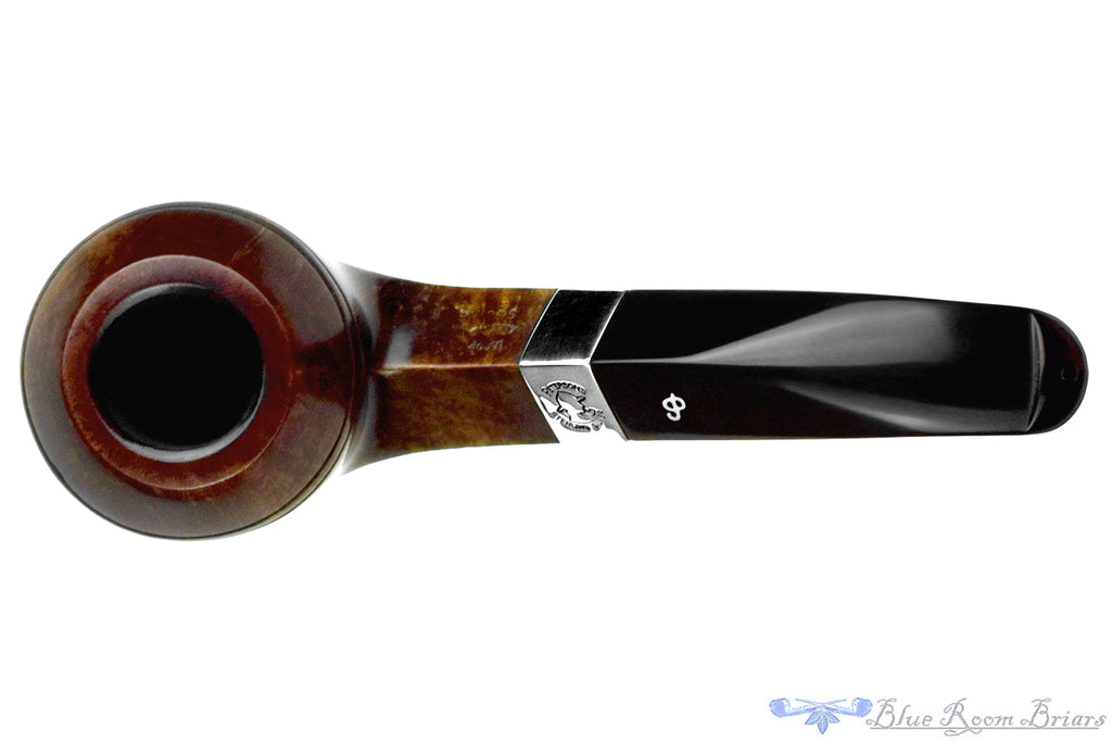 Peterson Sherlock Holmes Squire (2021 Make) Bent Bulldog with Silver and P-Lip Estate Pipe