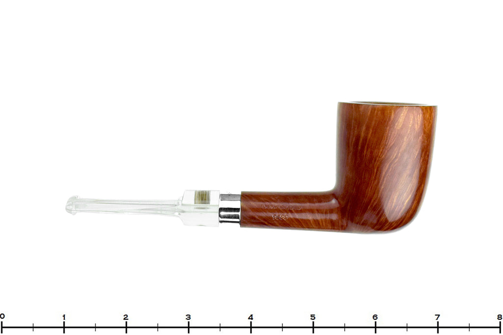 Blue Room Briars is proud to present this GBD Collector Virgin 9589 (Pre Cadogan) Dublin Sitter with Silver and Perspex Estate Pipe