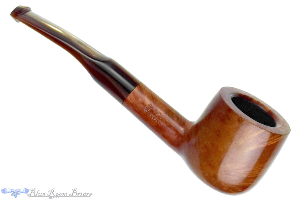 Blue Room Briars is proud to present this Savinelli Extra 121 KS Bent Pot Sitter (6mm Filter) Estate Pipe