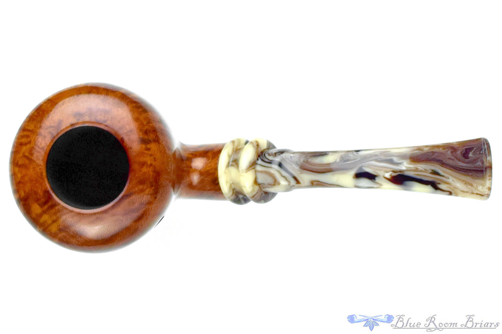 Blue Room Briars is proud to present this Neerup Classic Bent Spot Carved Pear Estate Pipe