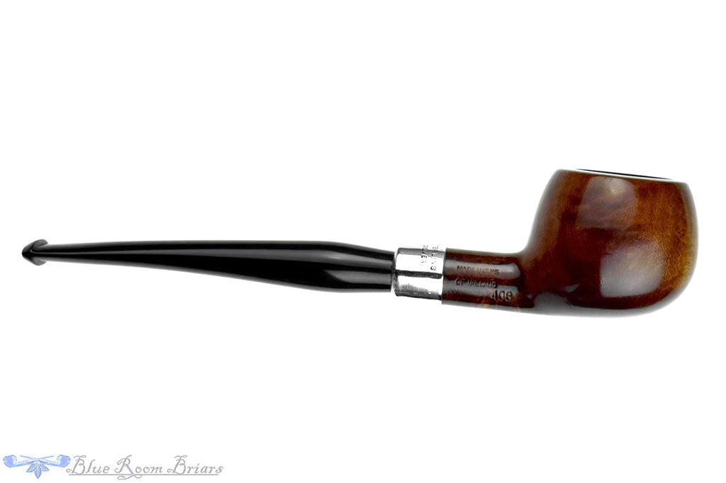 Blue Room Briars is proud to present this Peterson 406 Prince with Silver Estate pipe with Replacement Stem