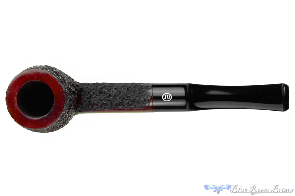 Blue Room Briars is proud to present this James Upshall Handmade Carved Billiard Estate Pipe