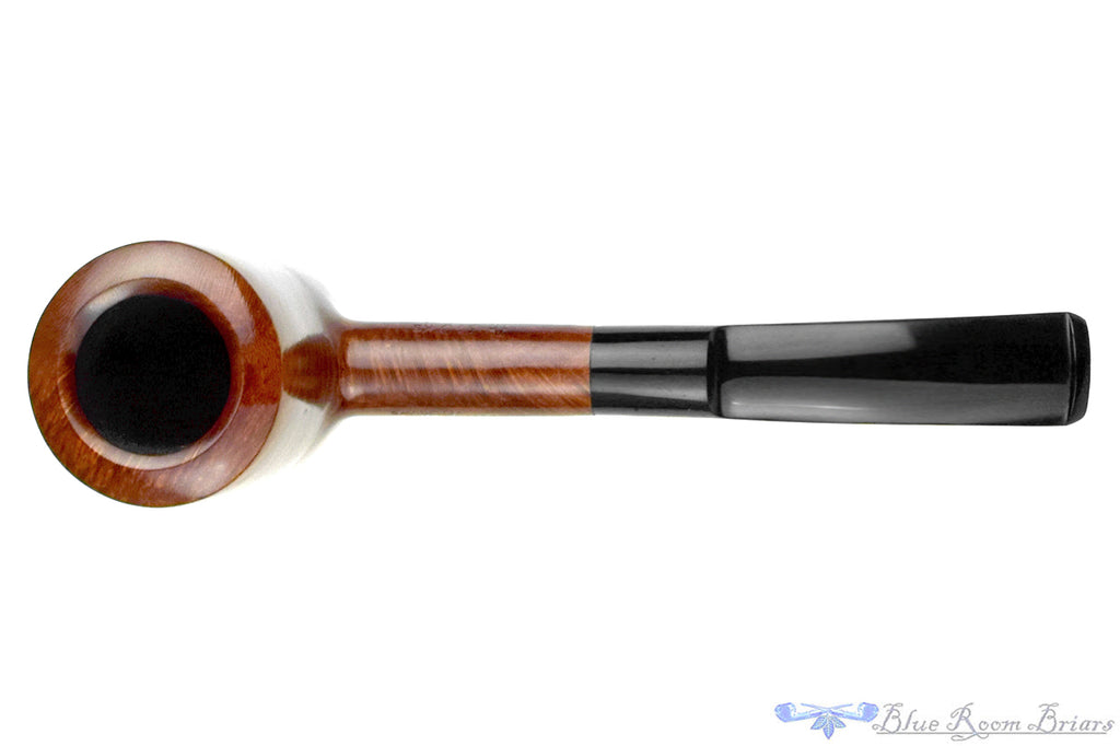 Savinelli de luxe Milano 310 KS Bent Cherrywood Poker Estate Pipe Sitter with BRB Replacement Stem