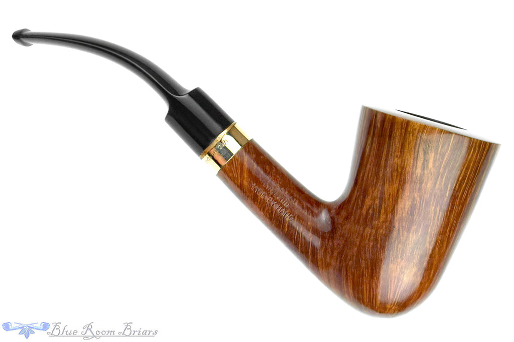 Blue Room Briars is proud to present this James Upshall Bent Dublin with Gold Estate Pipe