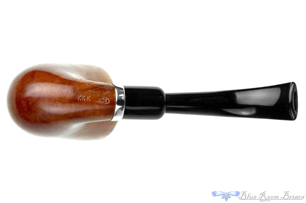 Blue Room Briars is proud to present this Castello Collection Great line KKK Bent Dublin with Silver and Plateau Estate Pipe