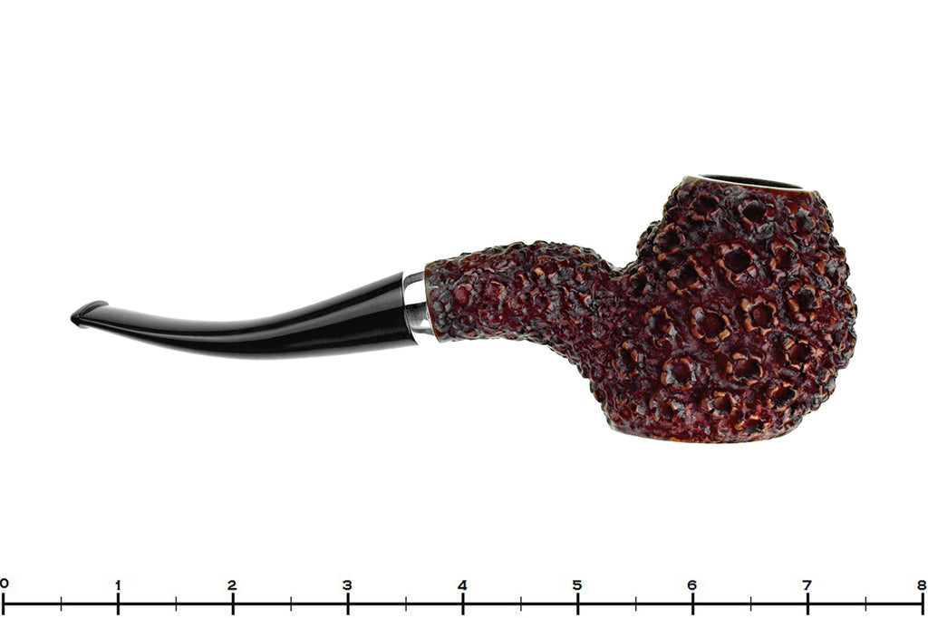 Blue Room Briars is proud to present this Manuel Shaabi Carved Hawkbill Sitter with Silver Estate Pipe