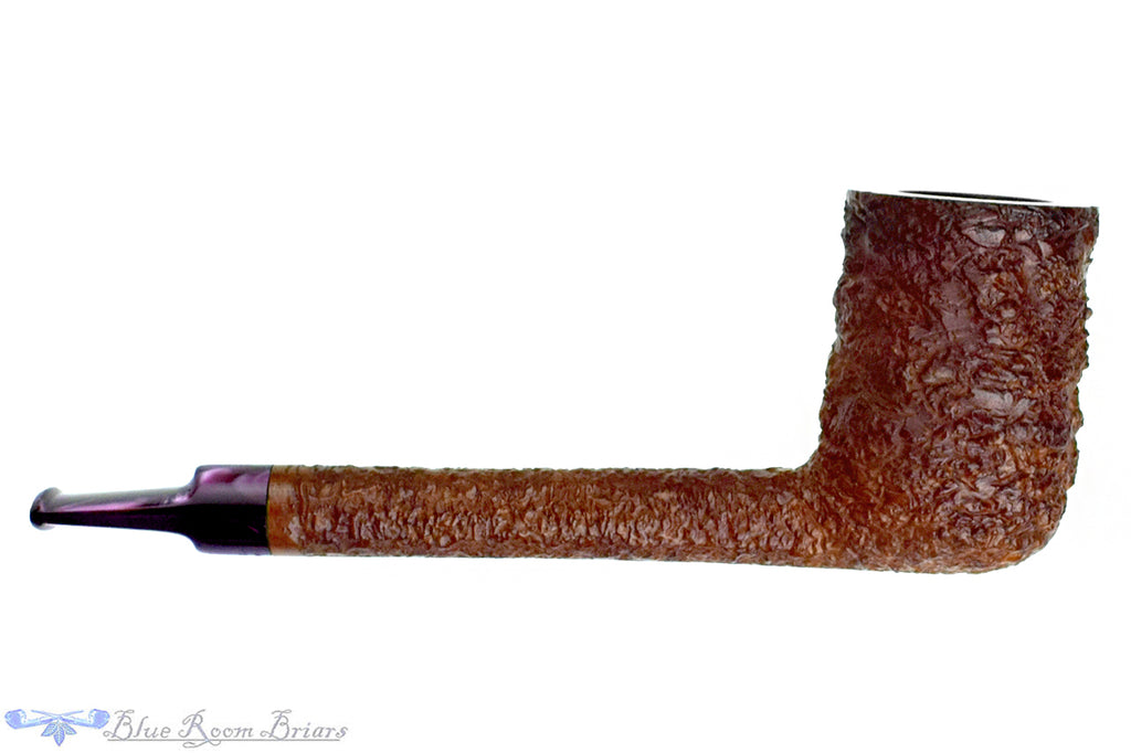 Blue Room Briars is proud to present this Castello Old Antiquari KKK 75 Rusticated Fumed Lovat Sitter Estate Pipe