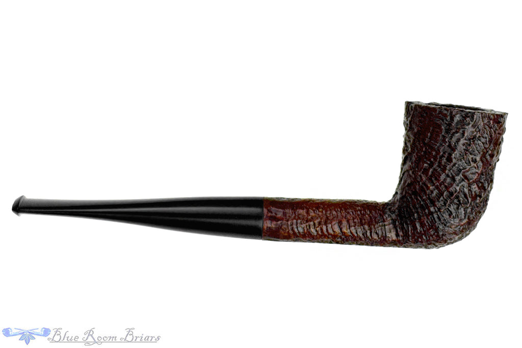 Blue Room Briars is proud to present this Sasieni Four Dot Ruff-Root Victoria Sandblast Dublin Sitter Estate Pipe