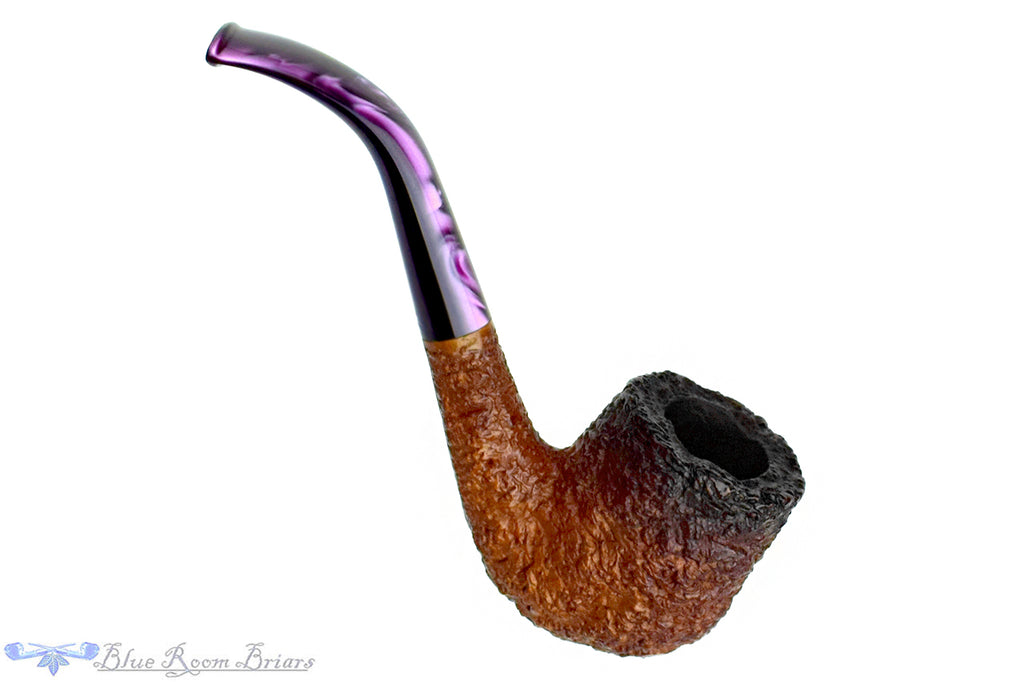 Blue Room Briars is proud to present this Castello Old Antiquari KK 65 Bent Fumed Billiard Estate Pipe