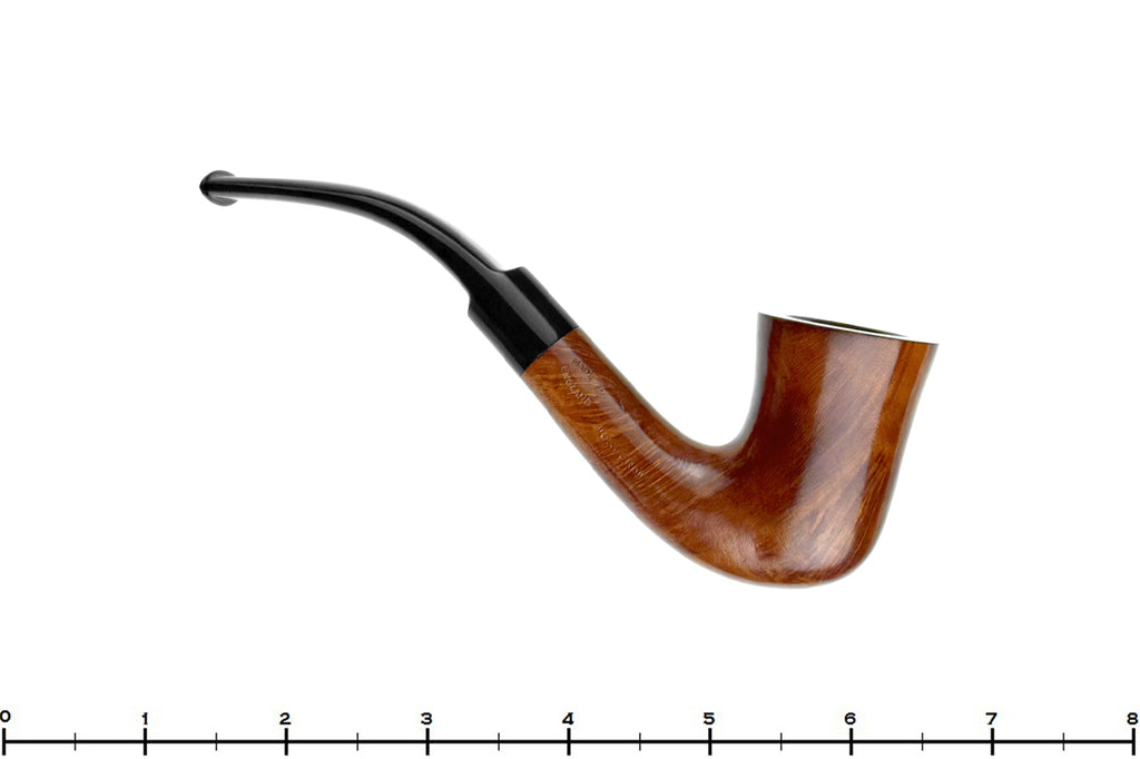 Blue Room Briars is proud to present this Sasieni Four Dot Natural "Oxford" Bent Bell Dublin Estate Pipe