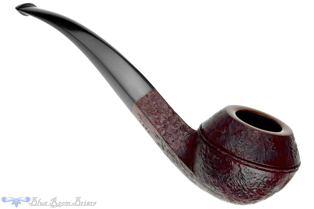 Blue Room Briars is proud to present this Blue Room Briars Pipe 4326 Bent Sandblast Bulldog