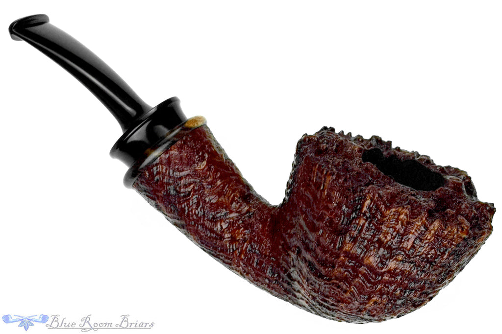 Blue Room Briars is proud to present this Bill Shalosky Pipe Bent Ring Blast Wide Dublin