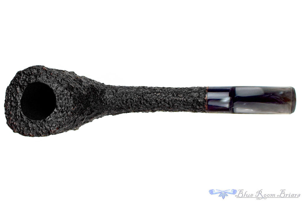 Blue Room Briars is proud to present this Cameo Mano (Savinelli) Large Rusticated Yachtsman Estate Pipe