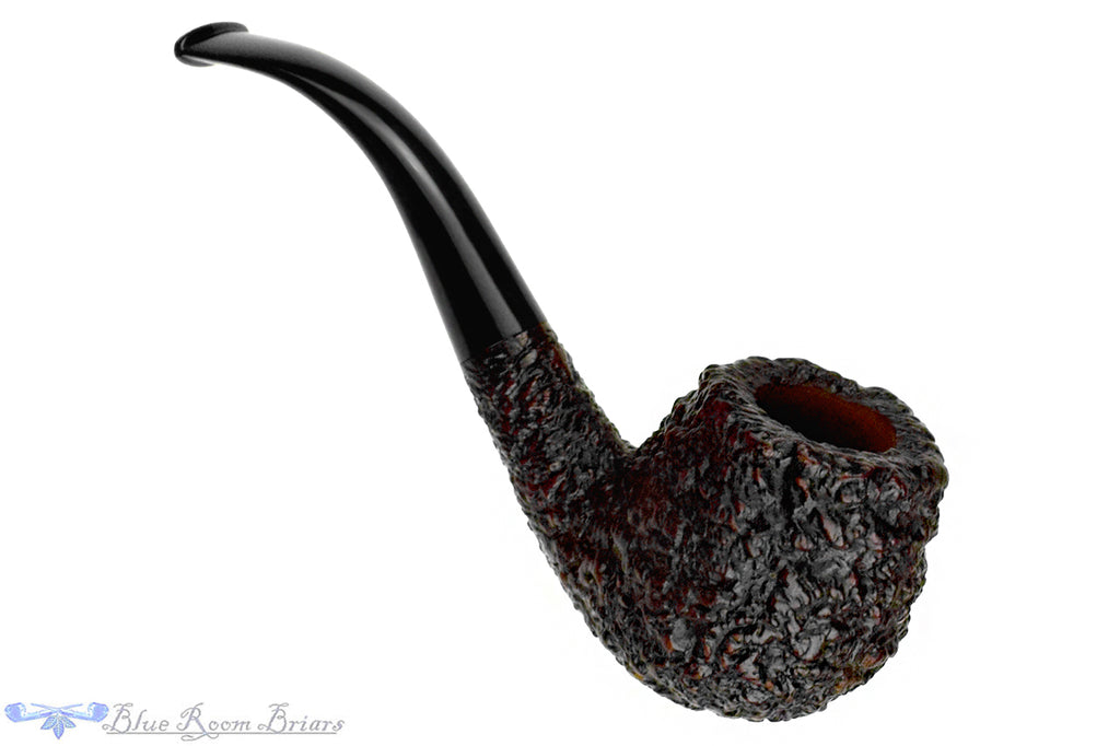 Blue Room Briars is proud to present this Castello Sea Rock Briar KK 65 Bent Apple Estate Pipe