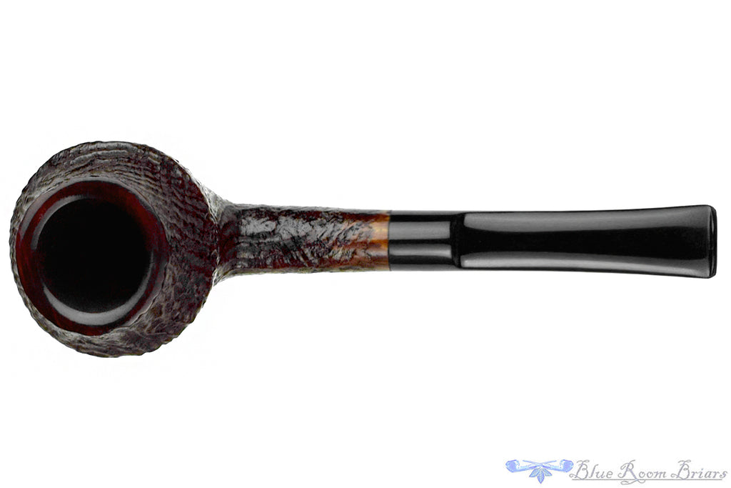 Blue Room Briars is proud to present this GBD Collector Prehistoric 9641 (Pre-Cadogan) Sandblast Rhodesian Sitter Estate Pipe