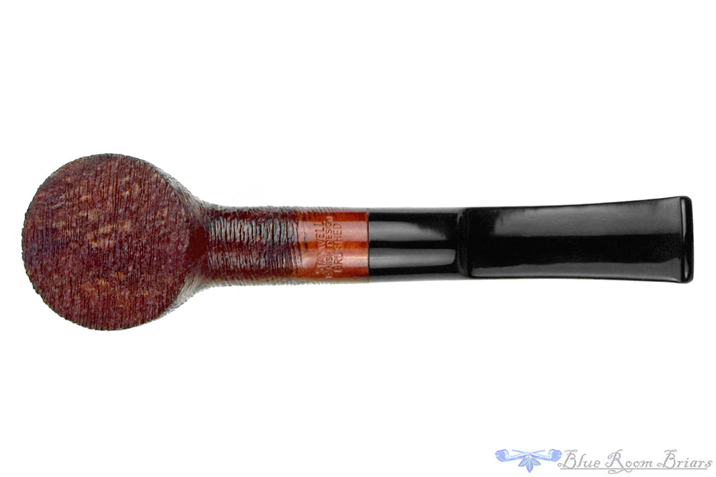 Blue Room Briars is proud to present this Stanwell Brushed Carved Poker Sitter (9mm Filter) Estate Pipe