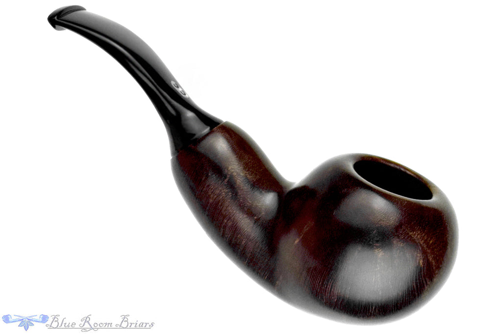 Blue Room Briars is proud to present this Chacom Reverse Calabash Bent Tomato Estate Pipe