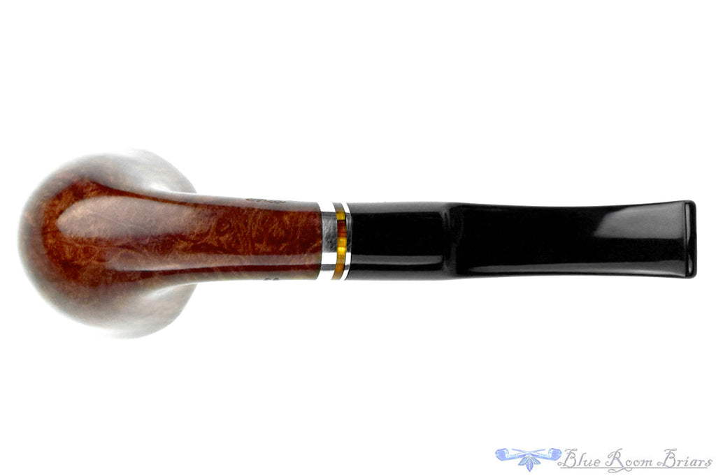 Stanwell Trio 63 Bent Dublin with Nickel and Plateau UNSMOKED Estate Pipe