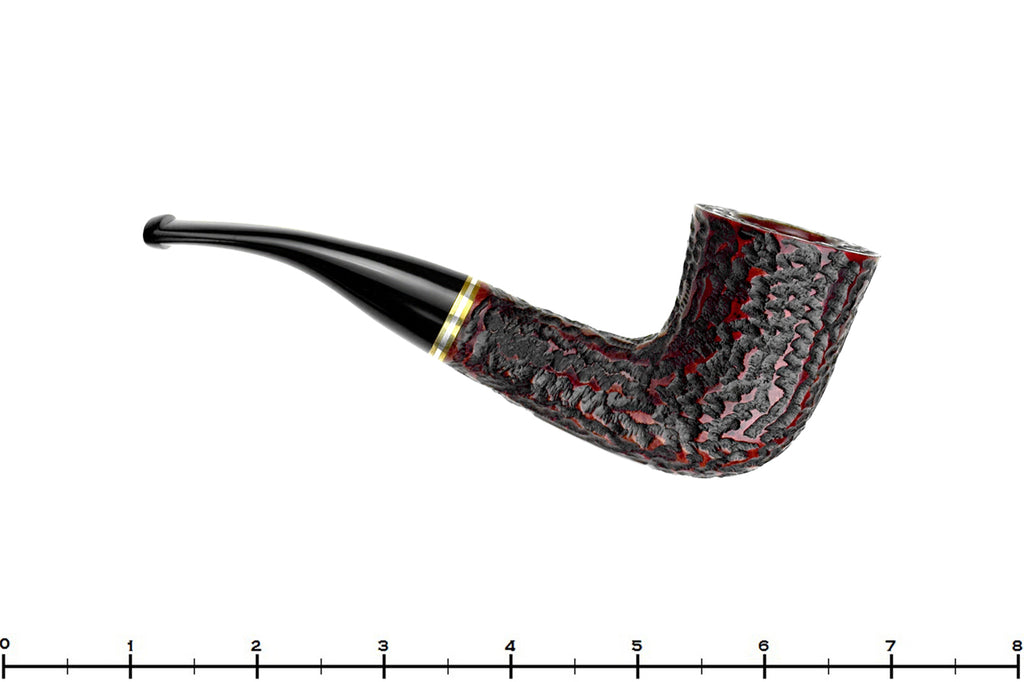 Blue Room Briars is proud to present this Peterson Kinsale XL22 Bent Rusticated Dublin UNSMOKED Estate Pipe