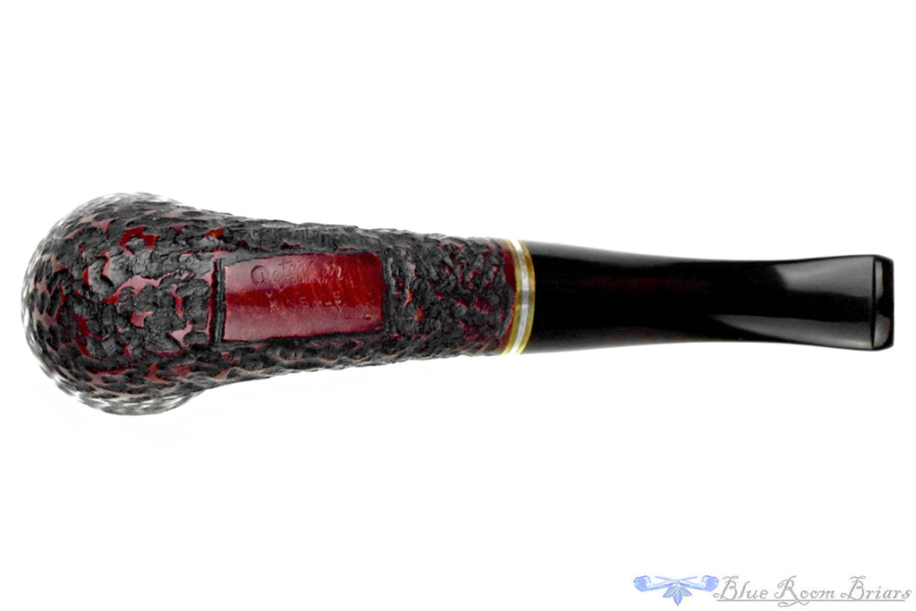 Blue Room Briars is proud to present this Peterson Kinsale XL22 Bent Rusticated Dublin UNSMOKED Estate Pipe