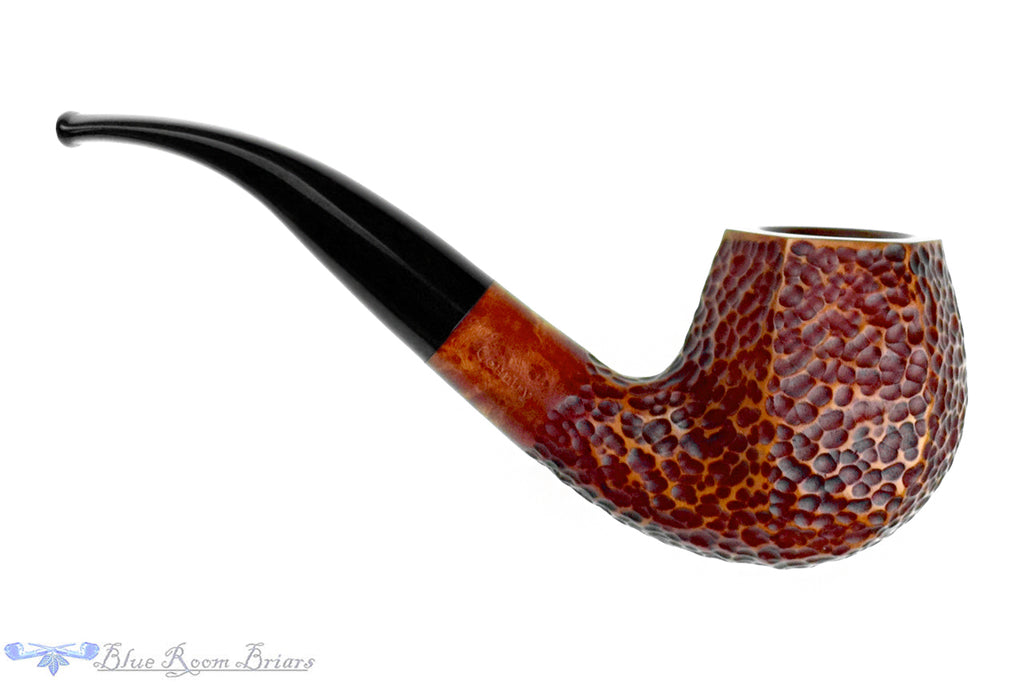 Blue Room Briars is proud to present this Vauen Country 406 Bent Carved Paneled Billiard (9mm Filter) Estate Pipe