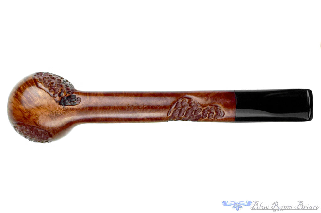 Calabresi (T. Cristiano) Large Spot Carved Canadian Estate Pipe