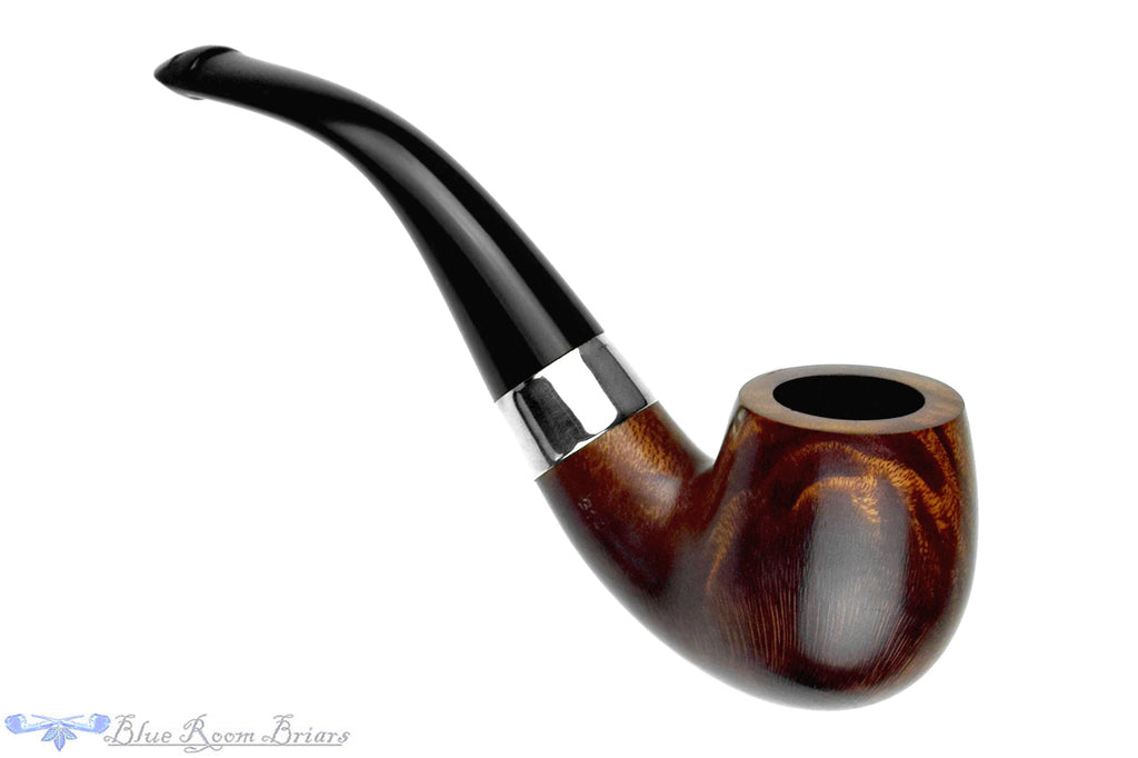 Blue Room Briars is proud is present this Peterson Dublin Edition 314 Bent Billiard with Nickel and P-Lip Estate Pipe