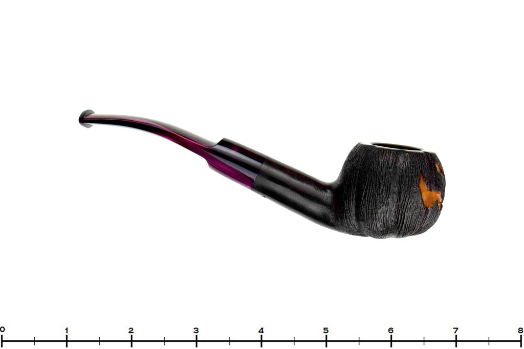 Blue Room Briars is proud to present this Blue Room Briars Pipe 2026 Halloween Bent Carved Glow in the Dark Jack-O'-Lantern