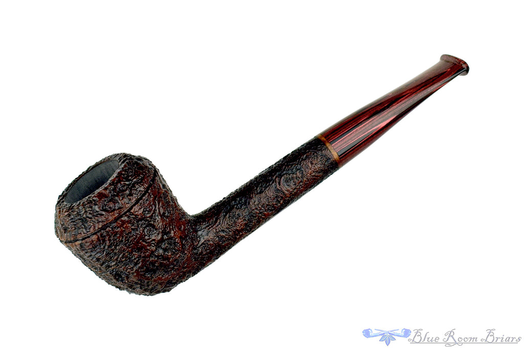 Bill Shalosky Pipe 672 Sandblast Rhodesian with Brindle