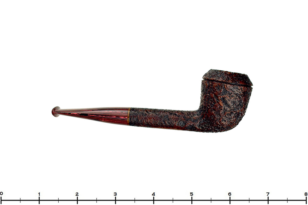 Blue Room Briars is proud to present this Bill Shalosky Pipe 672 Sandblast Rhodesian with Brindle