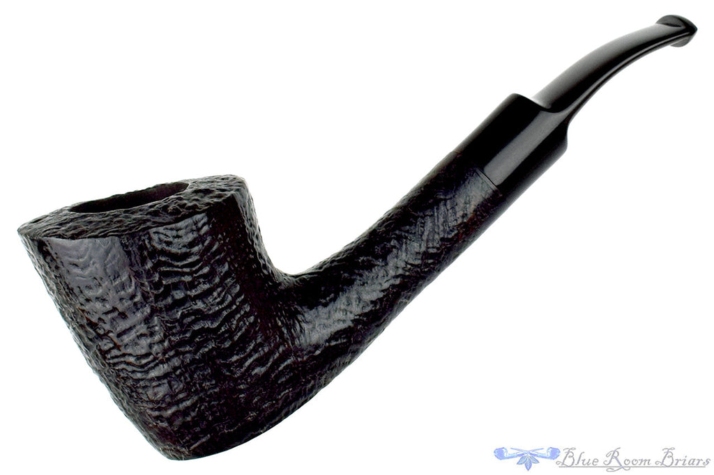 Faaborg Special Handmade 22 Bent Sandblast Surfer Sitter Estate Pipe