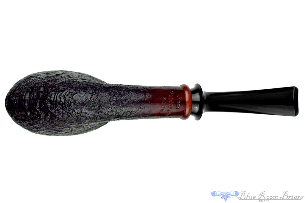 Blue Room Briars is proud to present this Jesse Jones Pipe 6325 Bent Sandblast Fan Dublin with Bloodwood