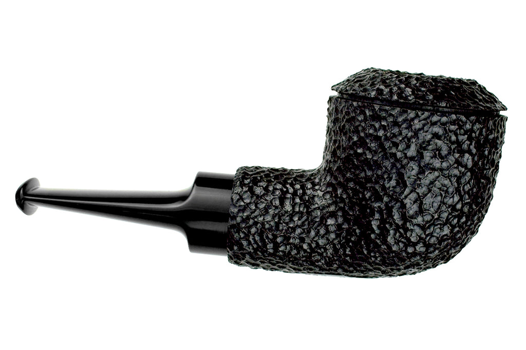 Blue Room Briars is proud to present this Bill Shalosky Pipe 693 Rusticated Stout Rhodesian
