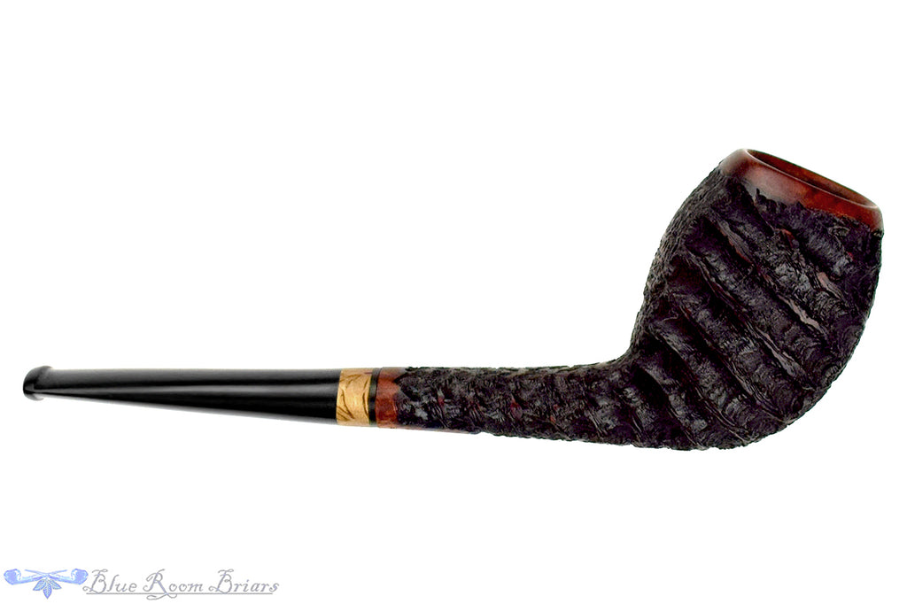 Blue Room Briars is proud to present this Nils Frederiksen Pipe Carved Belge with Masur Birch