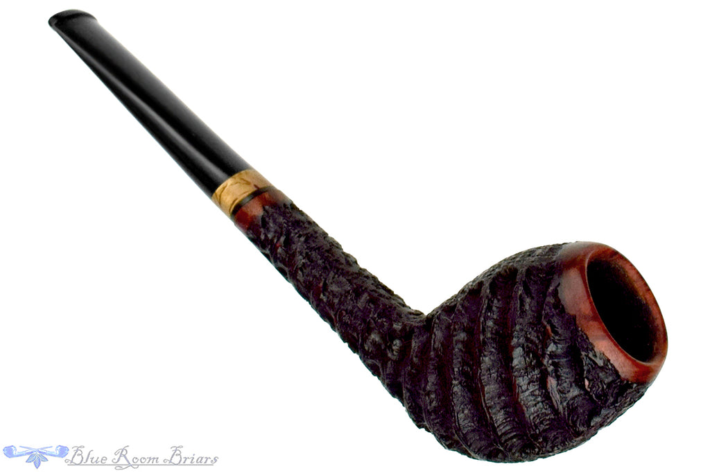Blue Room Briars is proud to present this Nils Frederiksen Pipe Carved Belge with Masur Birch