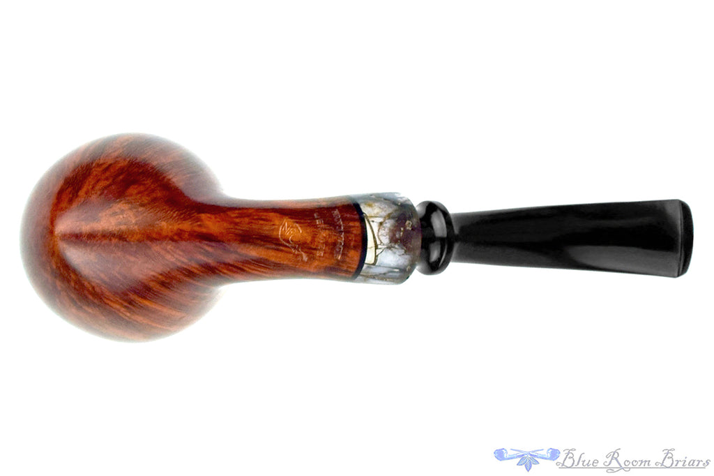 Blue Room Briars is proud to present this Nils Frederiksen Pipe Bent Acorn with Mammoth Tooth
