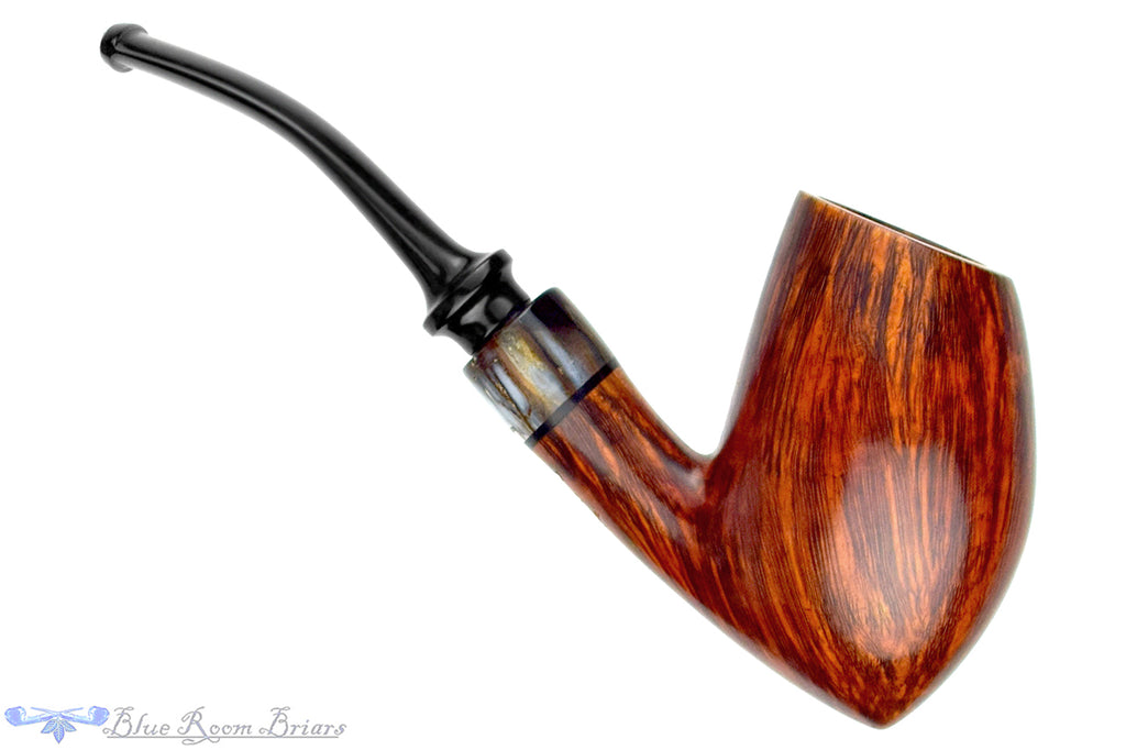 Blue Room Briars is proud to present this Nils Frederiksen Pipe Bent Acorn with Mammoth Tooth