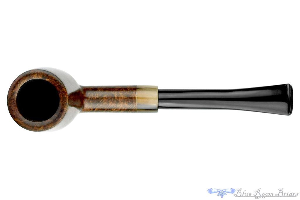 Blue Room Briars is proud to present this Bruno Nuttens Handmade Pipe Billiard with Horn