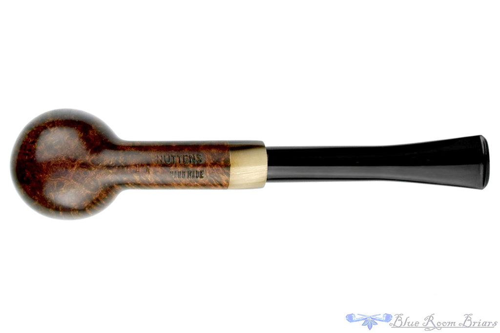 Blue Room Briars is proud to present this Bruno Nuttens Handmade Pipe Billiard with Horn