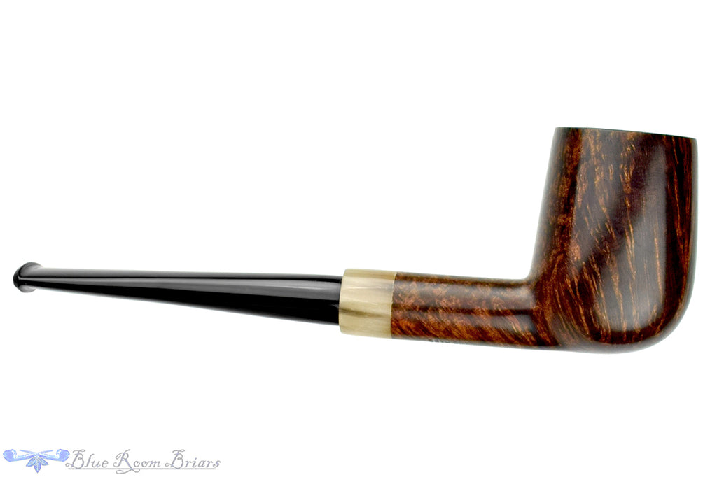 Blue Room Briars is proud to present this Bruno Nuttens Handmade Pipe Billiard with Horn