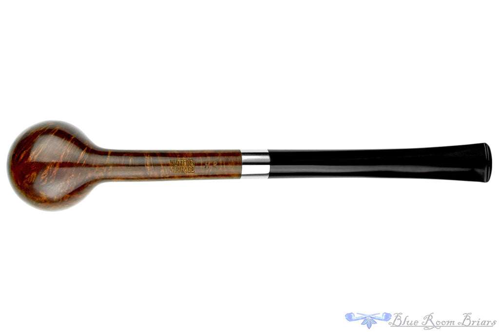 Blue Room Briars is proud to present this Bruno Nuttens Heritage Pipe Bing Billiard with Nickel