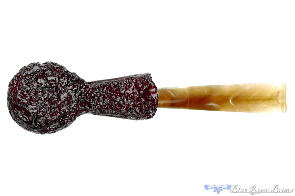 Blue Room Briars is proud to present this Caminetto Business 102 Bent Rusticated Billiard Estate Pipe