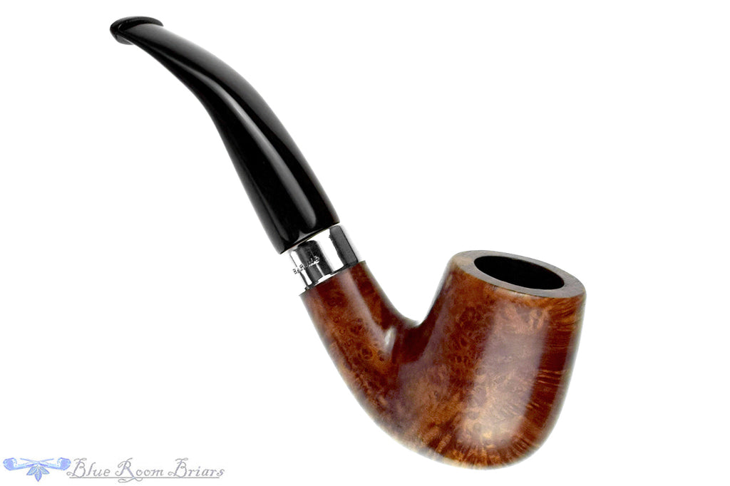 Blue Room Briars is proud to present this Barling Olde England 635 Bent Billiard with Nickel Estate Pipe
